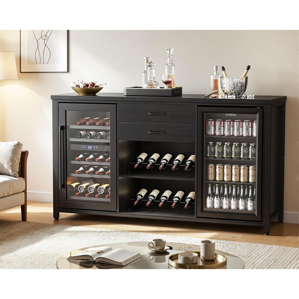 خزانة بار كبيرة بمساحة تخزين م - مراجعة Home Bar And Cabinet وسعره