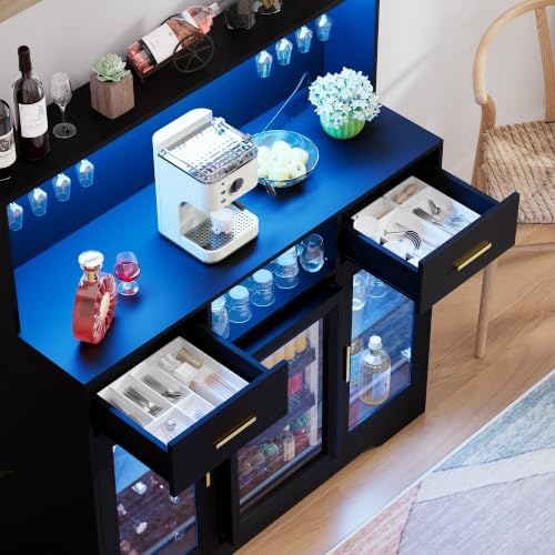 خزانة ثلاجة صغيرة مع وحدات تخز - مراجعة Home Bar And Cabinet وسعره