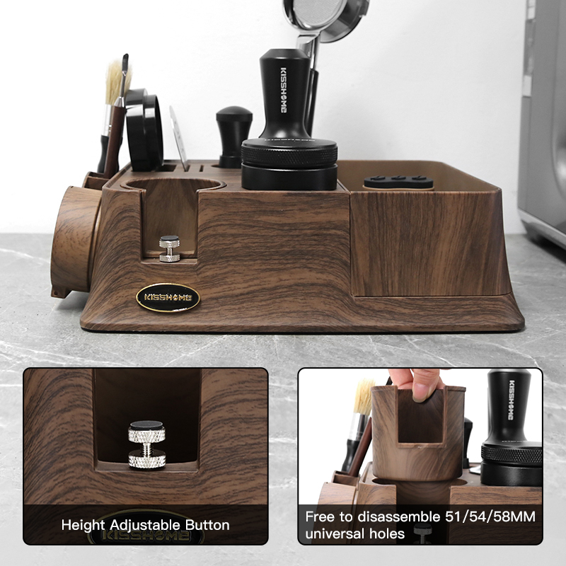KISSHOME اسبريسو العبث محطة تد - مراجعة Home Barista وسعره