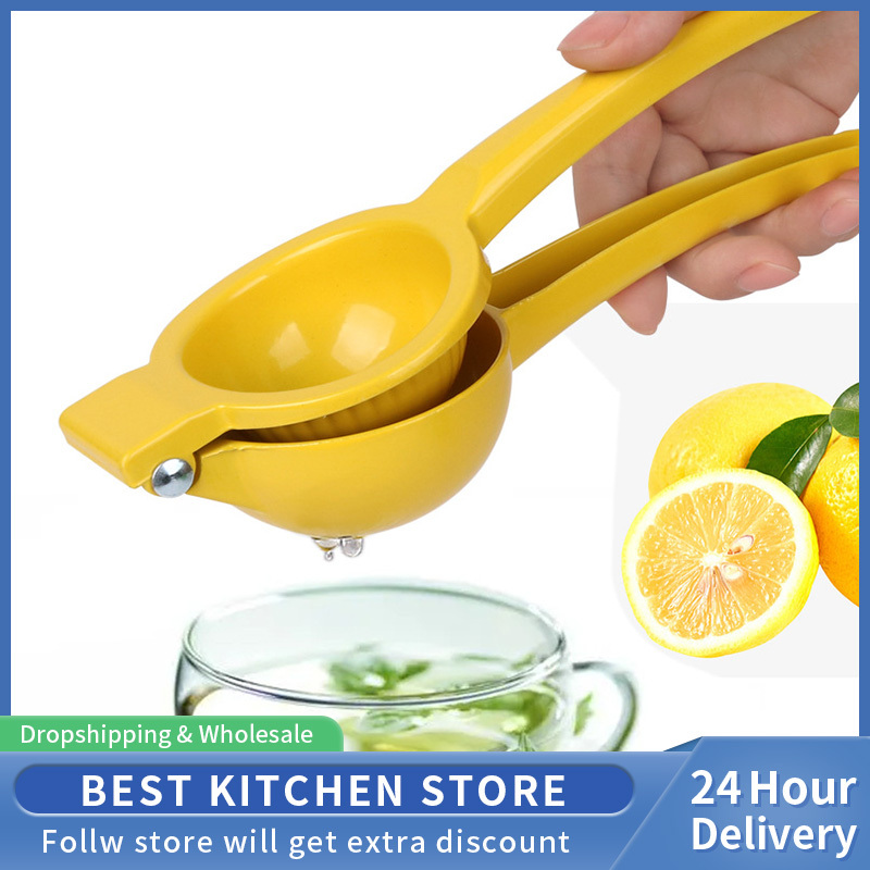 عصارة يدوية معدنية ليمون عصارة - مراجعة Citrus Juicer Bar وسعره