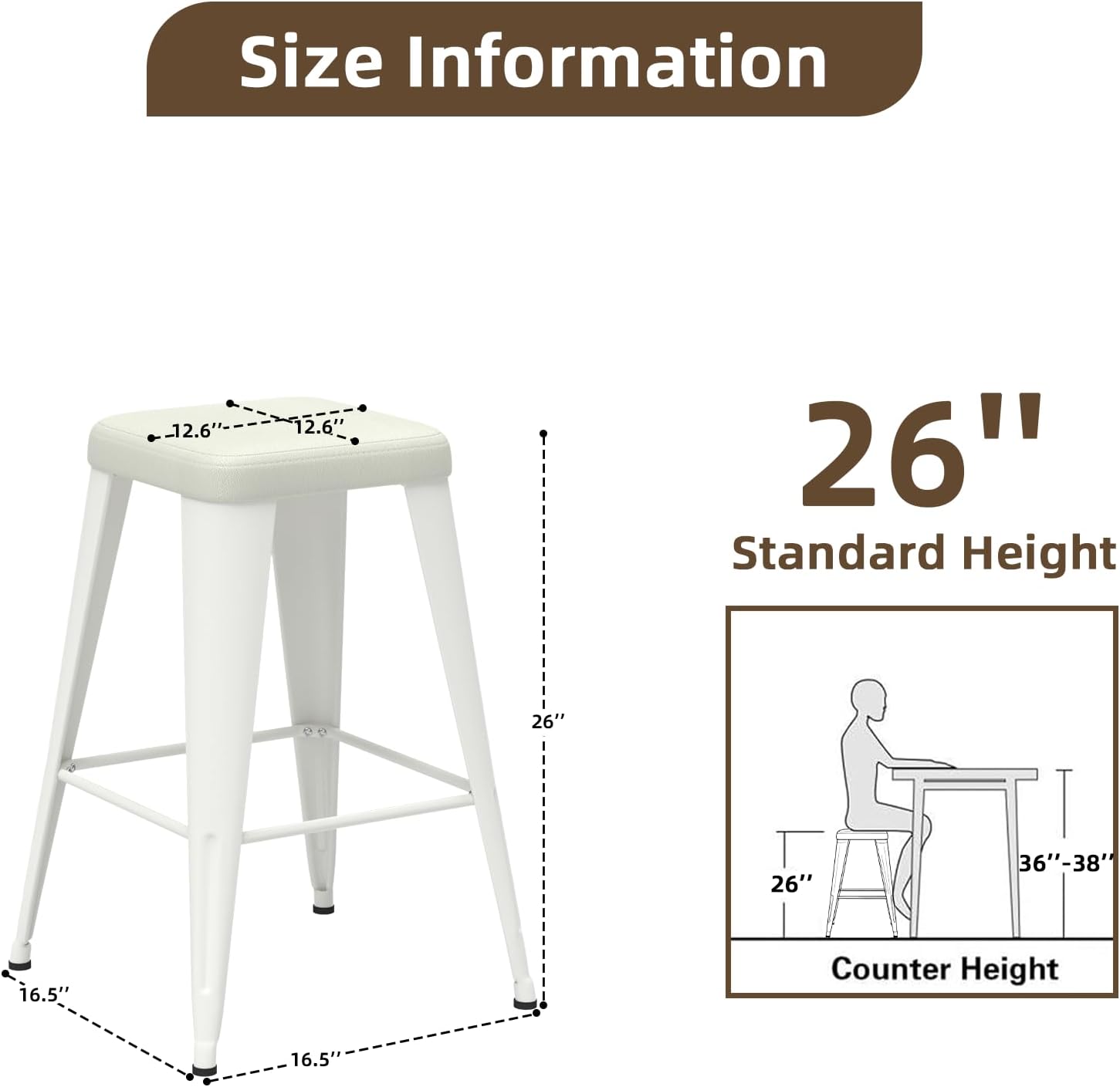 مجموعة من 4 كراسي بار، ارتفاعه - مراجعة Home Bar And Counter وسعره