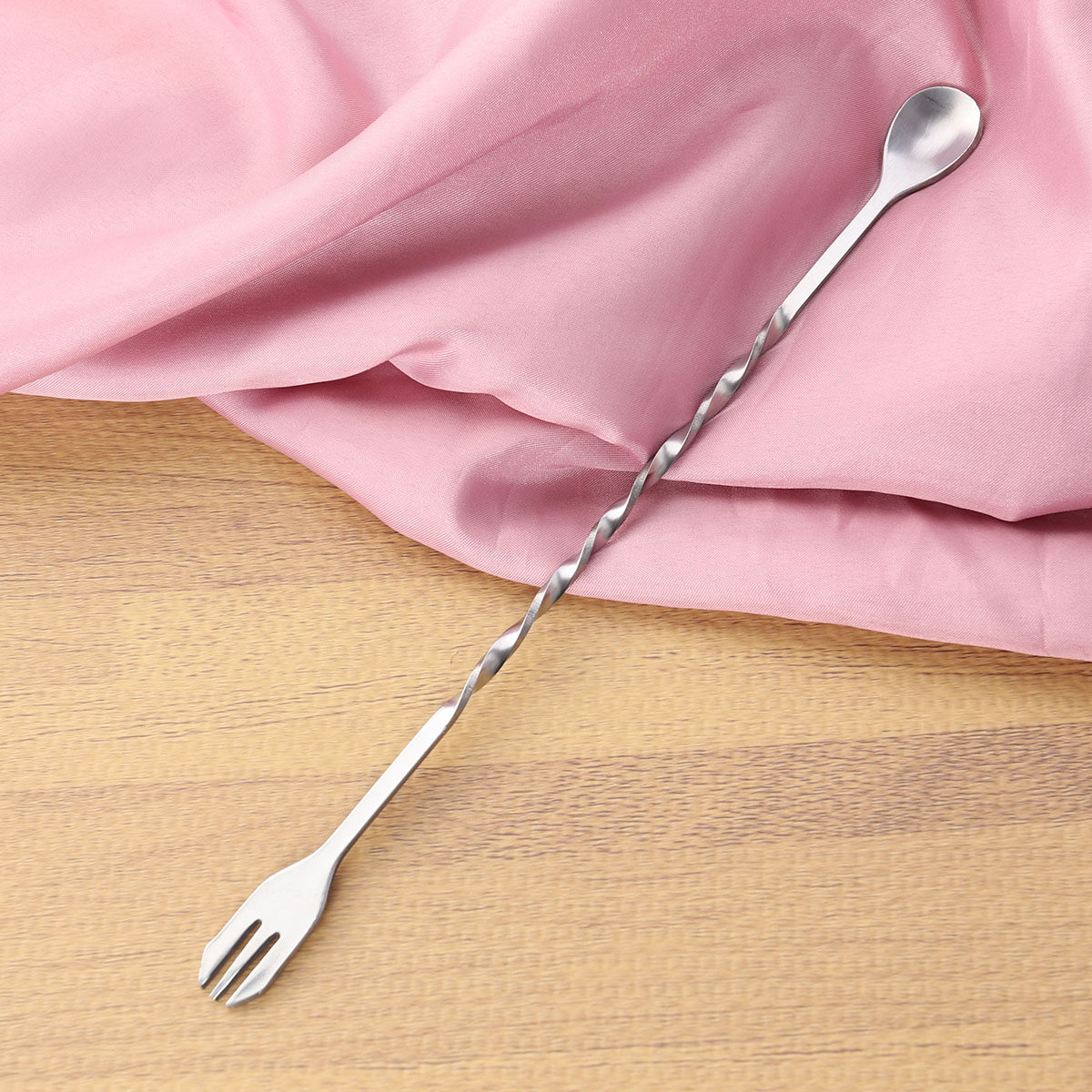 ملعقة كوكتيل ملتوية من الفولاذ - مراجعة Bar Spoon Twisted وسعره