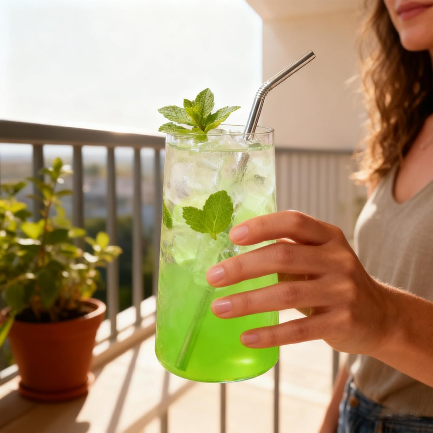 مجموعة أكواب شرب مكونة من 6 قط - مراجعة Highball Glass Set وسعره