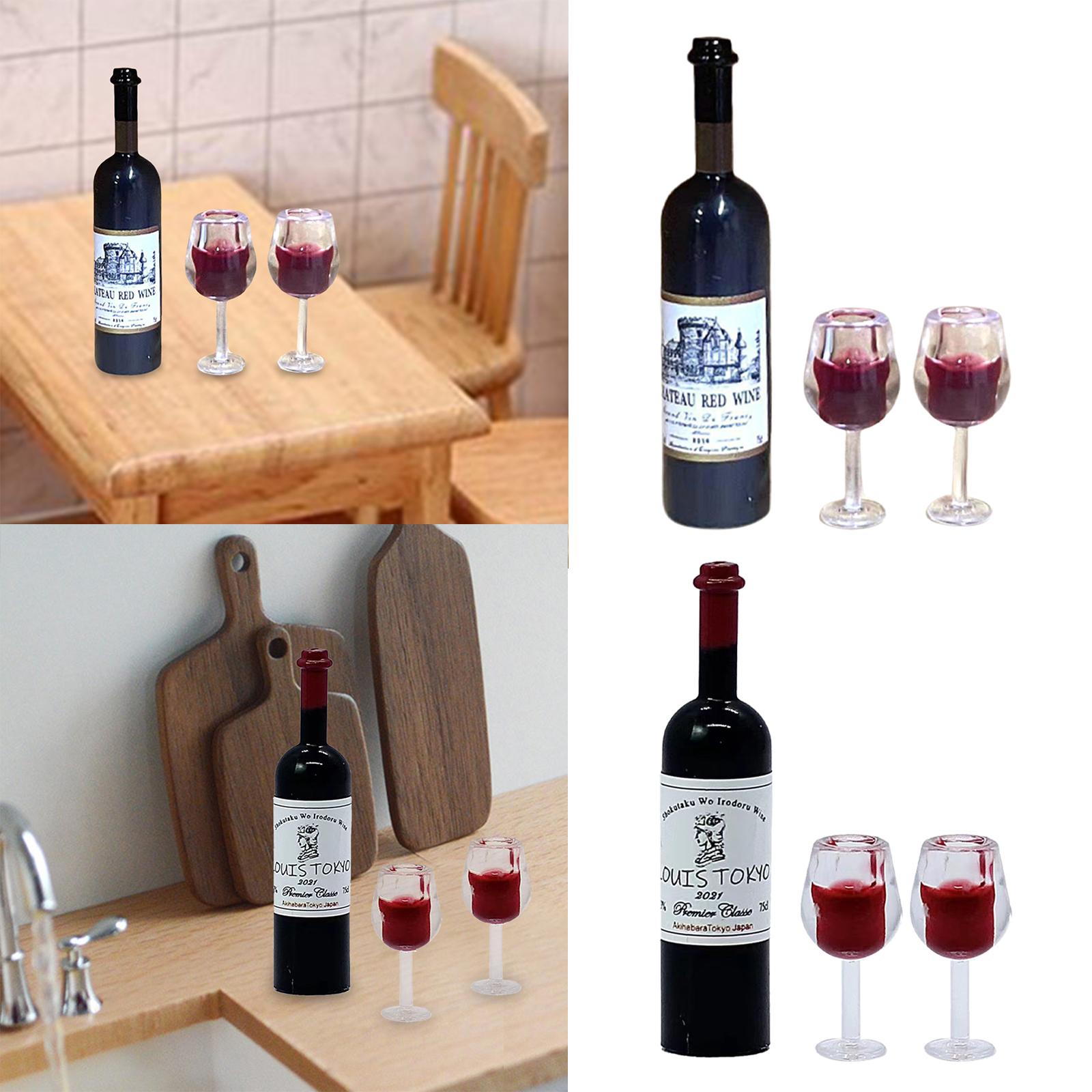 1/12 مقياس دمية أكواب زجاجات ا - مراجعة Home Bar Setup وسعره