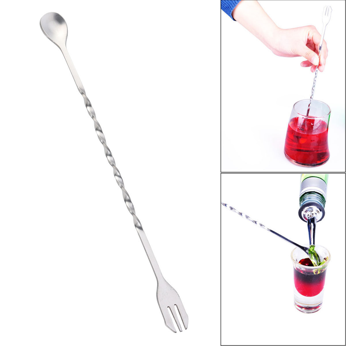 ملعقة ملتوية من الفولاذ المقاو - مراجعة Bar Spoon Twisted وسعره