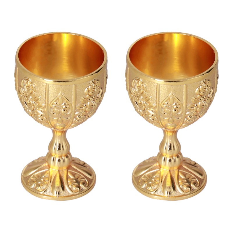 قطعتان من كؤوس ذهبية أوروبية ع - مراجعة Old Fashioned Glass وسعره