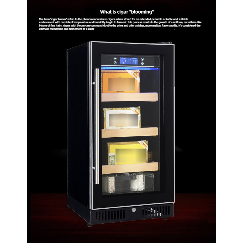 خزانة حفظ السيجار بسعة 150-300 - مراجعة Home Bar And Cabinet وسعره