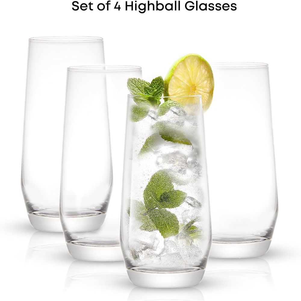 مجموعة أكواب هاي بول 18.5 أونص - مراجعة Highball Glass Set وسعره